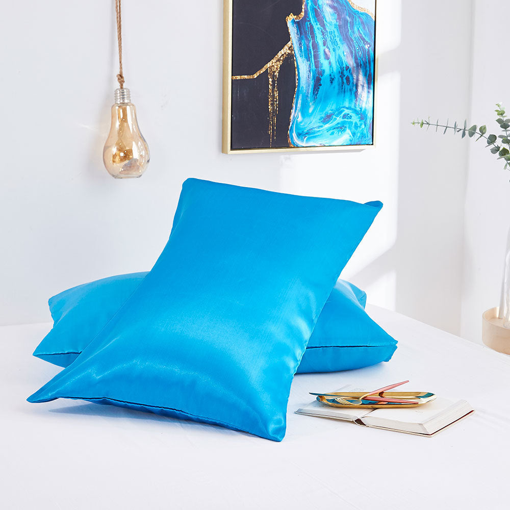 Silk double pillowcase