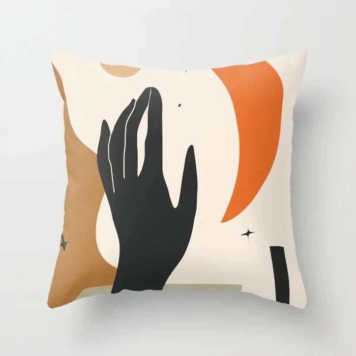 Abstract geometric portrait pillowcase home sofa cushion pillow cushion cover