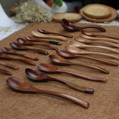 Solid Wood Spoon Japanese Honey Spoon