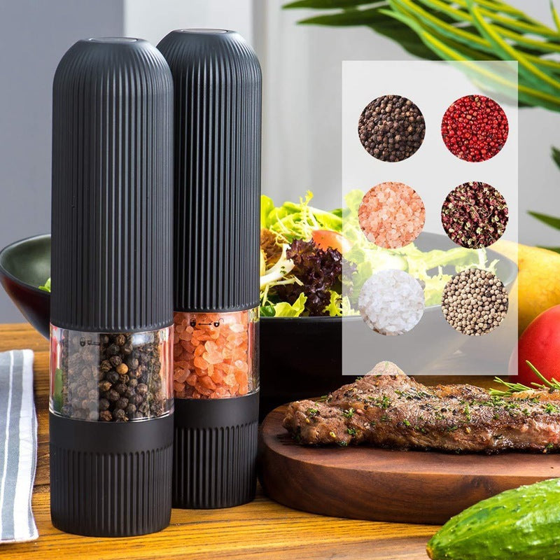 Plastic Electric Pepper Mill Plastic Grinder Mill