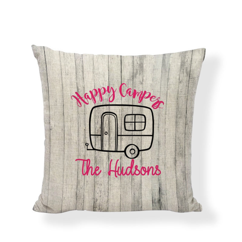 Camping cushion cover