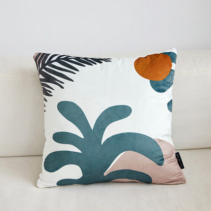 Fabric home plant cushion cover