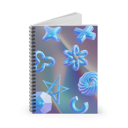 Virtual Space Spiral Notebook