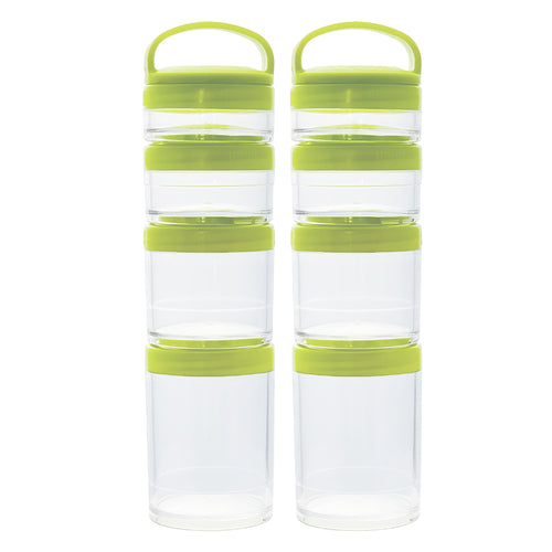 Zunammy Portable Stackable Food Leak Proof Storage Containers ( 2 Pack