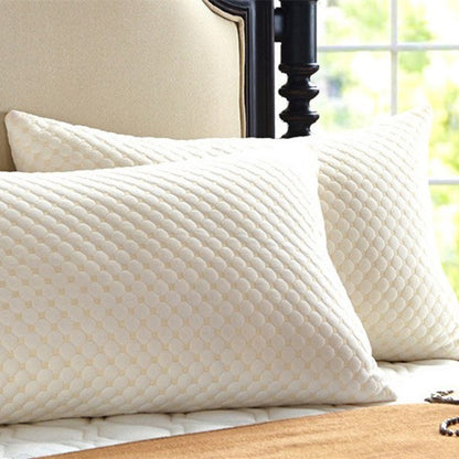 Pillow Honeycomb Knitted Feather Silk Cotton Pillow Core