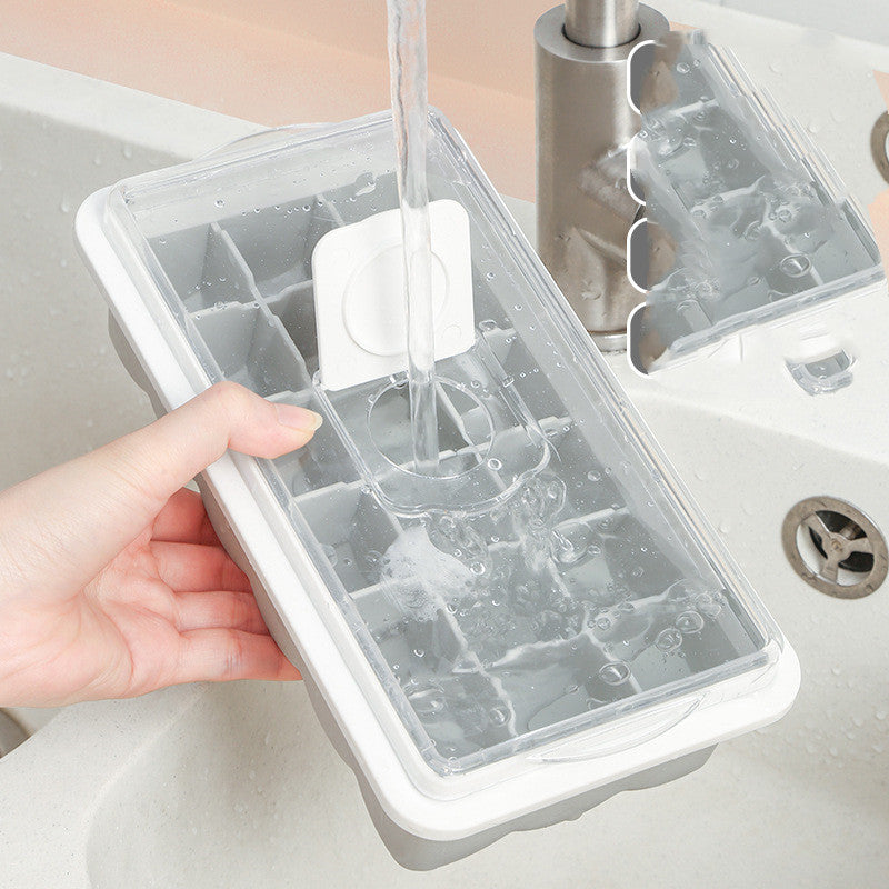 18-grid Transparent Non-flavor Ice-making Hole Cover