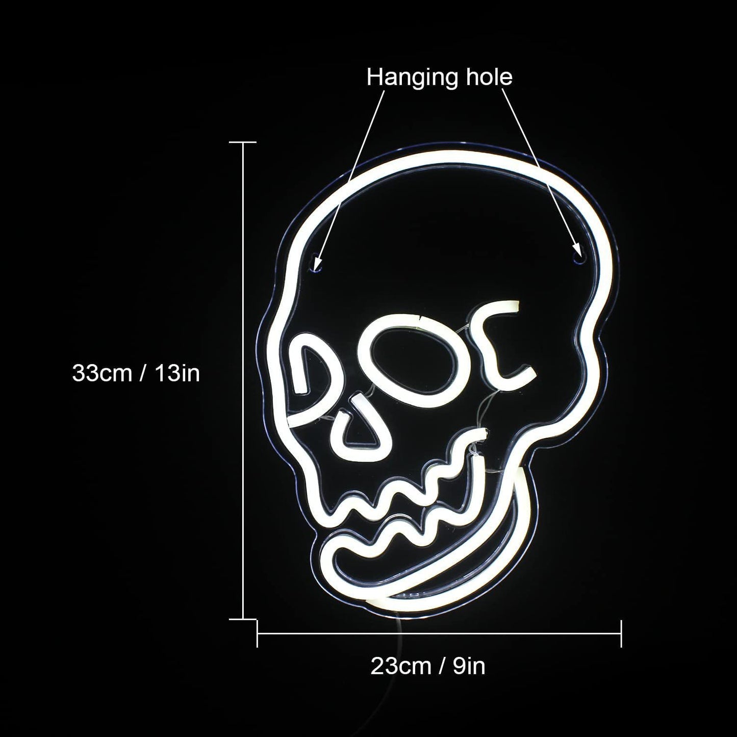 Halloween Decoration LED Neon Skull