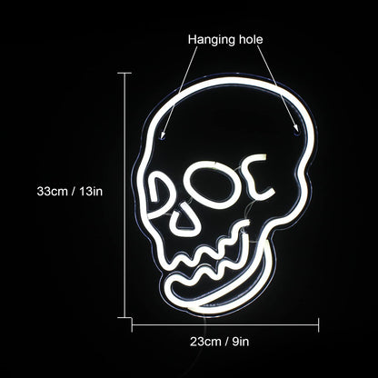 Halloween Decoration LED Neon Skull