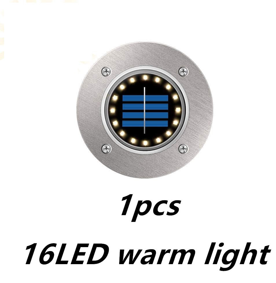 8LED Waterproof Solar Powered Garden Lights