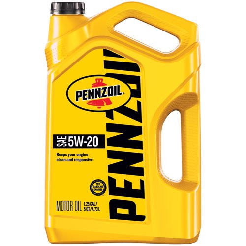 Pennzoil 550045210 5 Qt Pennzoil Conventional 5W20 Motor Oil