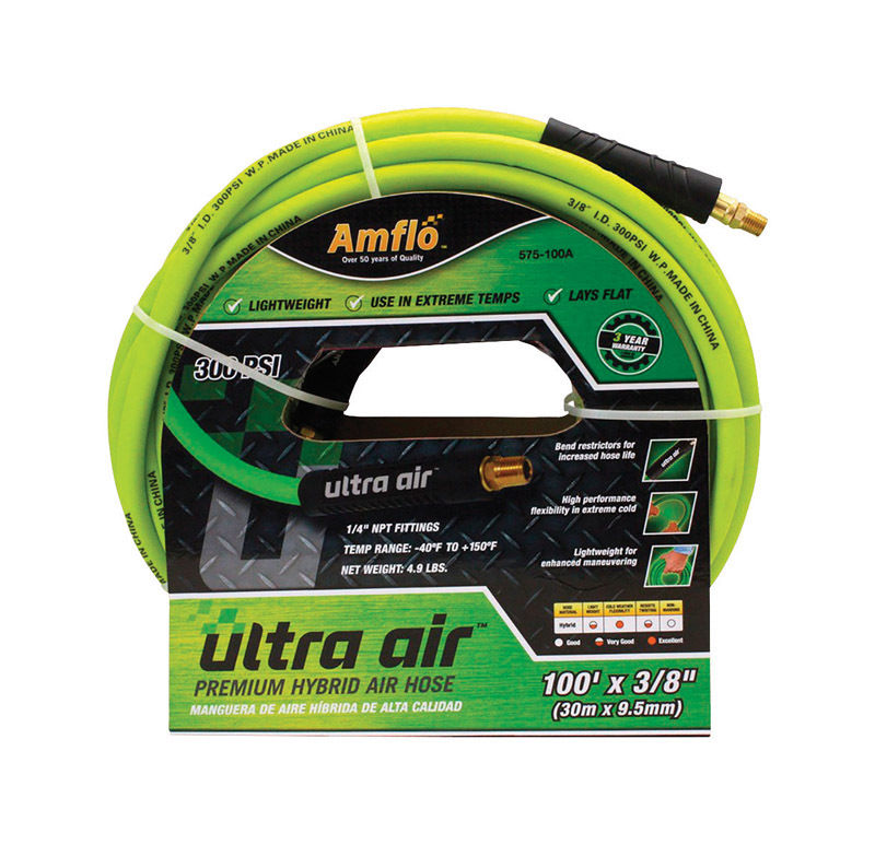 Plews 1630193 100 ft. Hybrid Ultra Air Hose