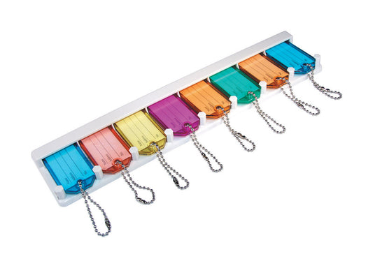 Hillman 5936687 Plastic, Metal Key Bands & Caps Key Holder, As