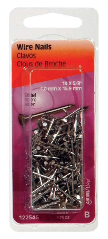 Hillman 5330089 0.62 in. Bright Steel Common Nail