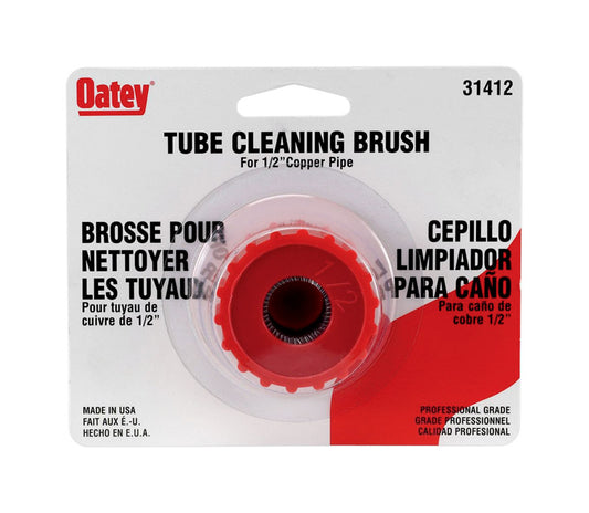 Oatey 4884649 0.5 in. Tube Cleaning Brush