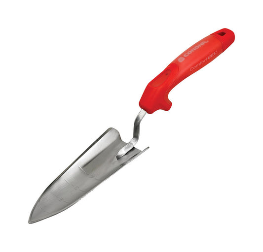 Corona 7761075 13.5 in. Stainless Steel Hand Trowel, Red