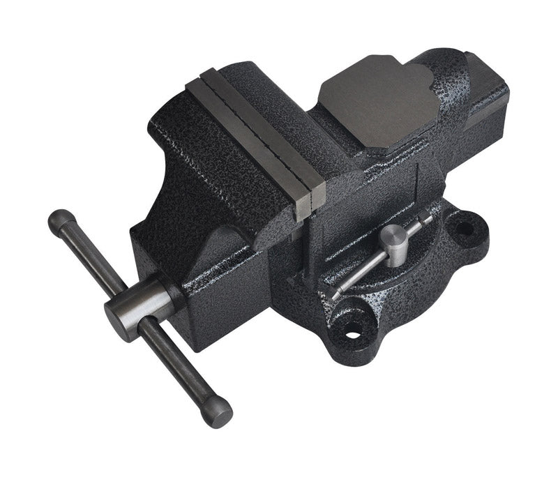 Steel Grip 2796852 4 in. Forged Steel Bench Vise with Swivel Base,