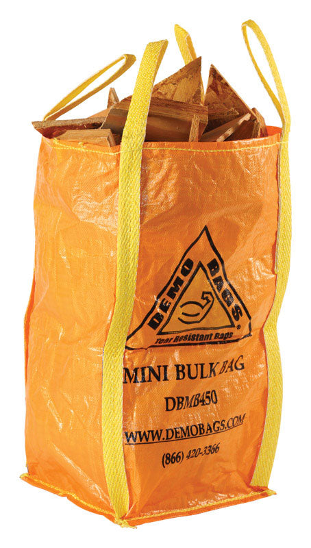 Demobags 6780886 30 gal Orange Mini Bulk Bags