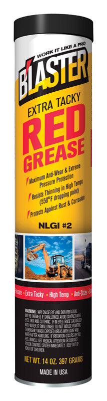 Blaster 8008857 Red Grease, 14 oz