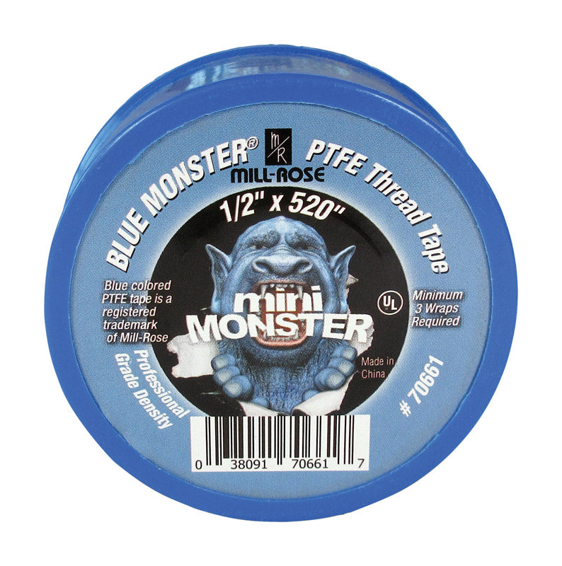 Blue Monster 4935433 Monster Blue 520 x 0.5 in. Thread Seal Tape