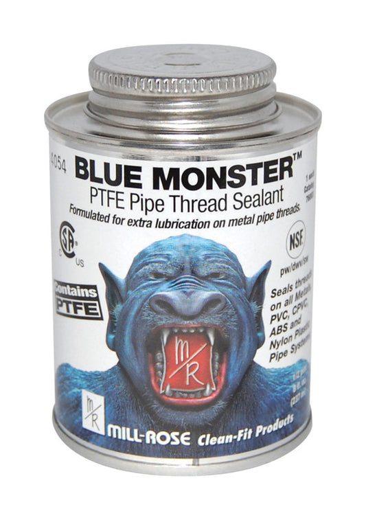 Blue Monster 4935441 Monster White Pipe Thread Sealant, 4 oz