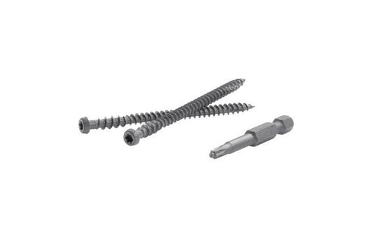 Fastenmaster 5000234 TrapEase 2.5 in. Torx TTAP Star Head Zinc Carbon