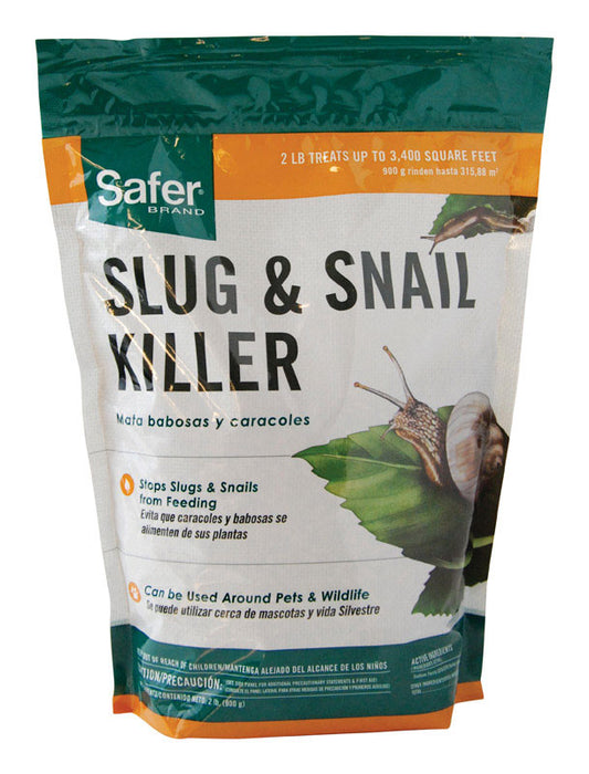 Safer Brand 7794886 2 lbs Slugs & Snails Killer