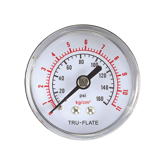 Plews 24803 0.25 in. Air Line Gauge 0-160 PSI