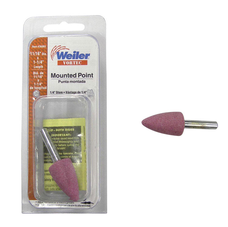 Weiler 36801 1.25 in. A12 Stem Mounted Point