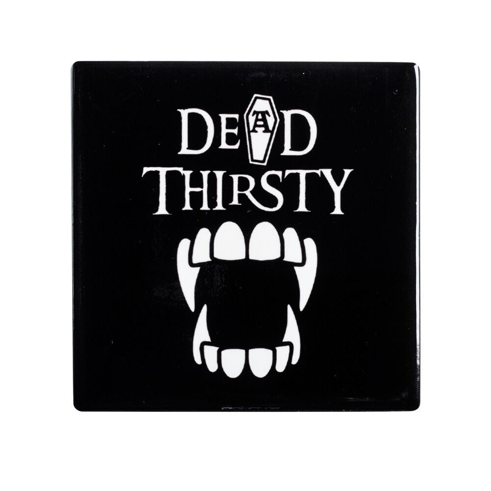 Alchemy Gothic CC9 Ceramic Dead Thirsty Individual Coaster