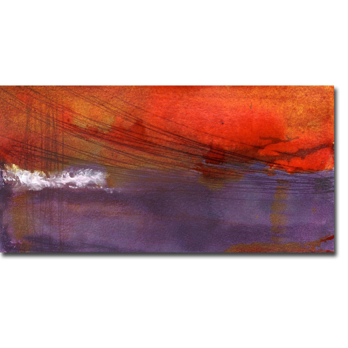 Artistic Home Gallery 1224545TG Plum Clouds by Michelle Oppenheimer Pr