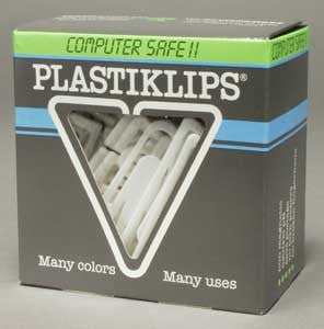 Plastiklips Paper Clips X Large Size 50 Pack WHITE (LP-1710)