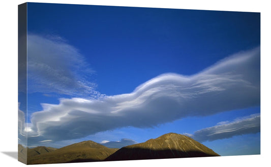 Global Gallery GCS-453488-1624-142 16 x 24 in. Wind Cloud Over the Ben