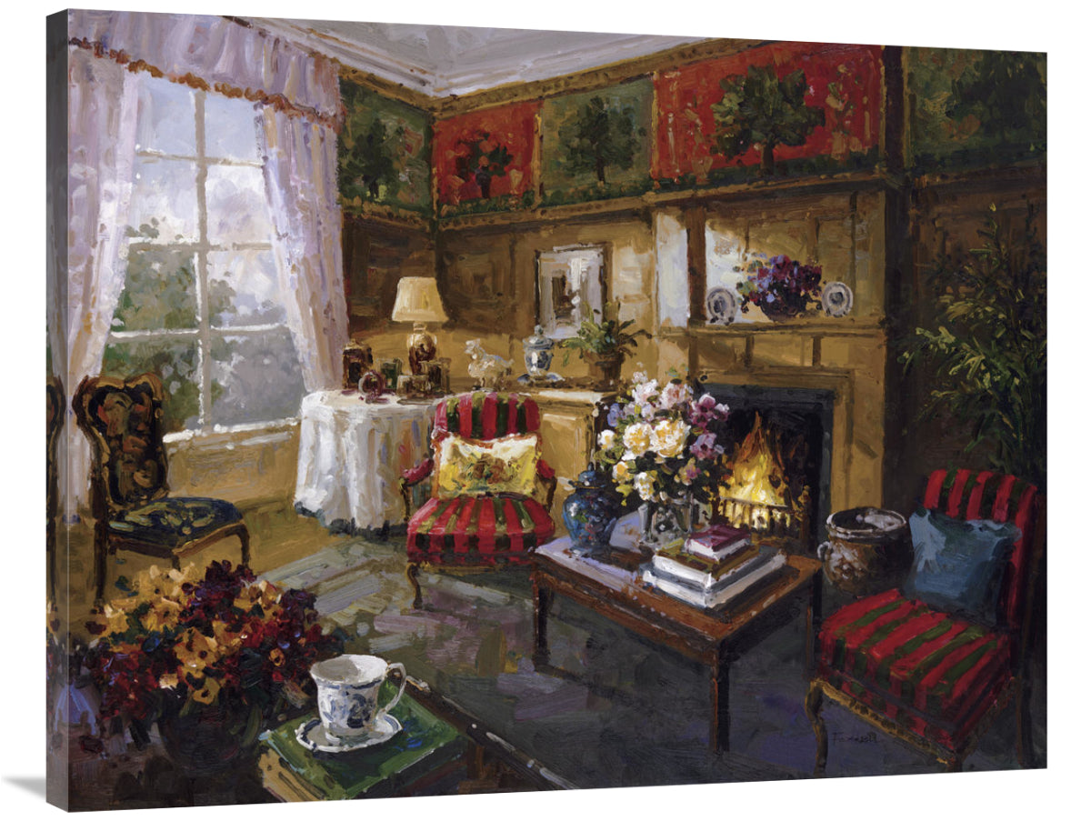 Global Gallery GCS-124179-3040-142 30 x 40 in. The Study Art Print - F