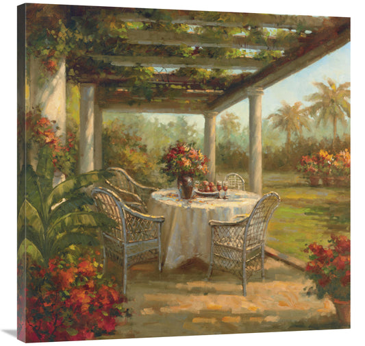 Global Gallery GCS-127077-3636-142 36 x 36 in. Ora Del Pranzo Art Prin