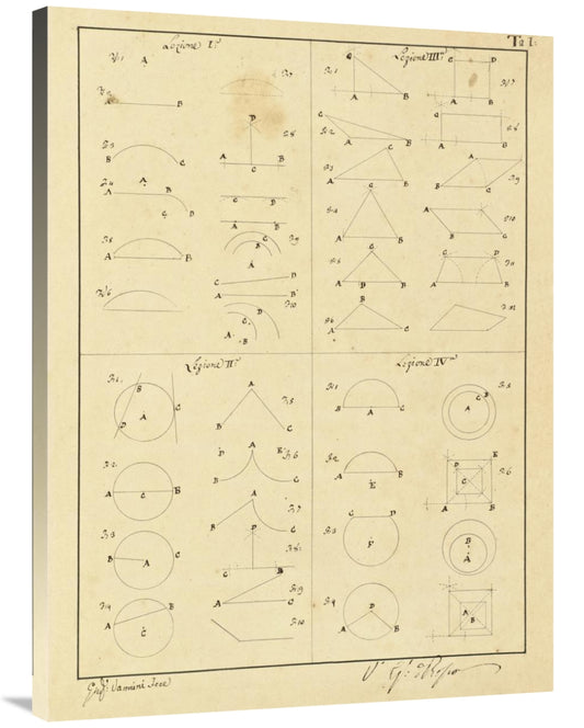 Global Gallery GCS-453972-3040-142 30 x 40 in. Plate 1 for Elements of