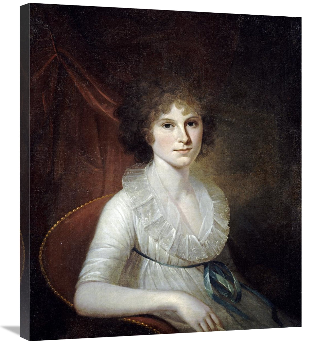 Global Gallery GCS-268369-30-142 30 in. Portrait of Ann Emily Rush Art