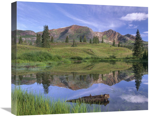 Global Gallery GCS-396110-22-142 22 in. Ruby Peak, Raggeds Wildern