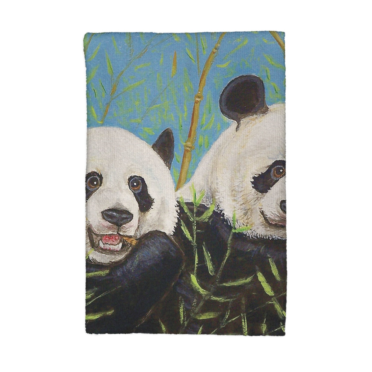 Betsy Drake KT927 Pandas Kitchen Towel