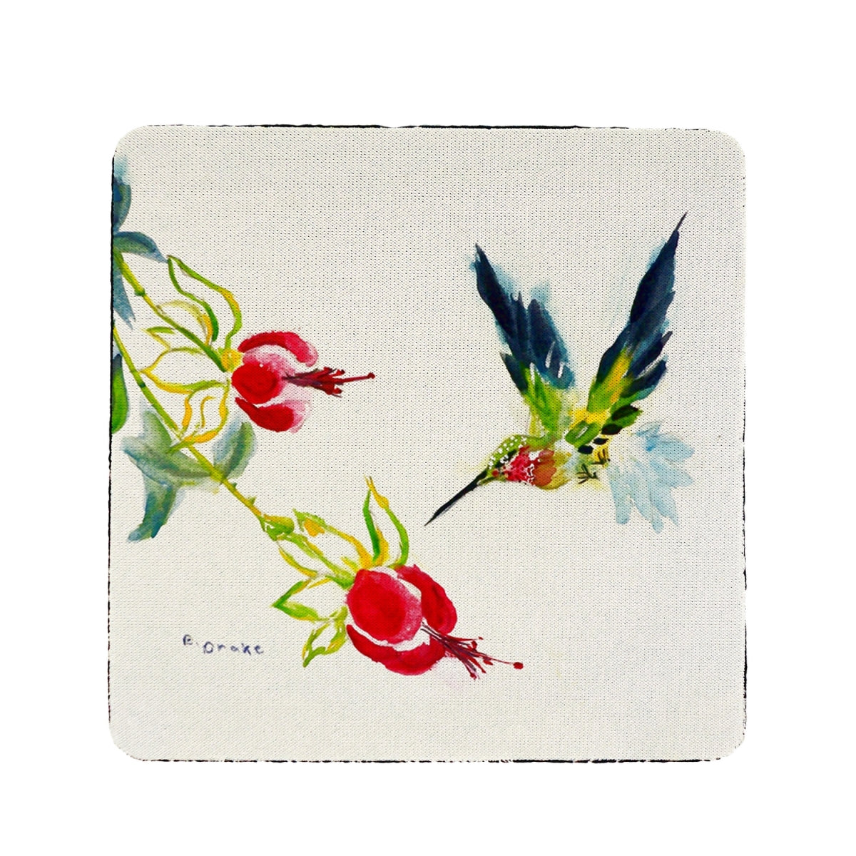 Betsy Drake CT330 Hummingbird Coaster - Set of 4