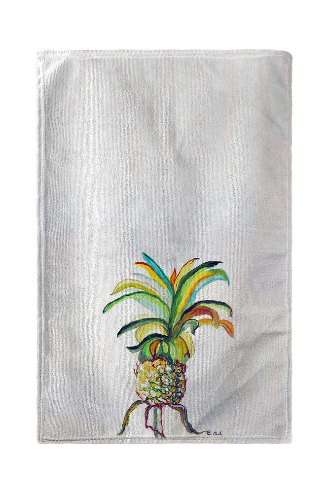 Betsy Drake KT894 16 x 25 in. Colorful Pineapple Kitchen Towel