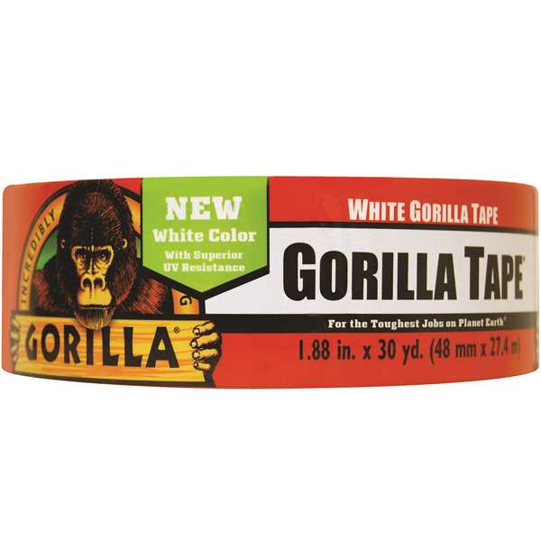 Gorilla ADHGGT230 2 in. x 30 Yard White Duct Tape