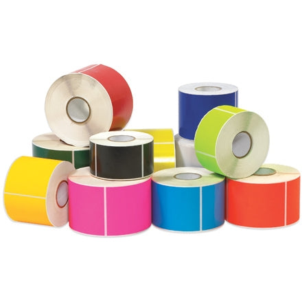 Tape Logic DL633M 3 x 6 in. Purple Inventory Rectangle Labels - Roll o