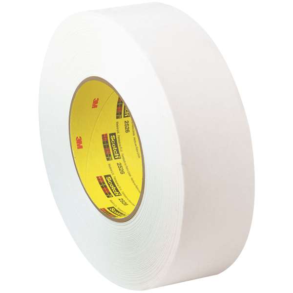 Scotch T94525266PK 1 in. x 60 yards 2526 Flatback Tape, White - Pa