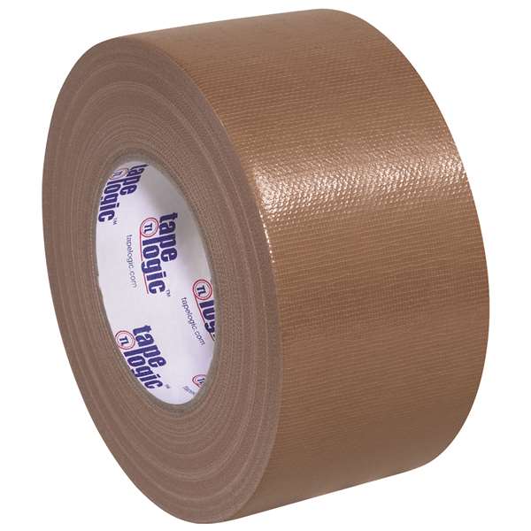 Tape Logic T988100BR3PK 3 in. x 60 Yards Brown Tape Logic 10 mil Duct