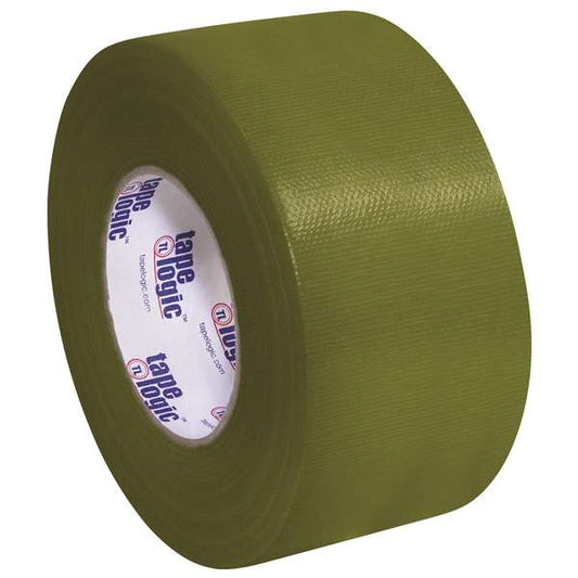 Tape Logic T988100LV 3 in. x 60 Yards Olive Green Tape Logic 10 mil Du