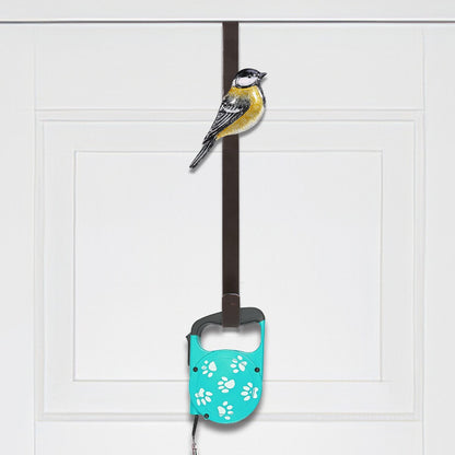 Blue Head Bird Door Hook Over the Door Hook