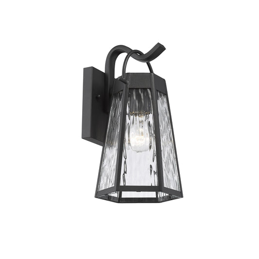 Chloe Lighting CH2D294BK12-OD1 Alexa Industrial 1 Light Textured Black