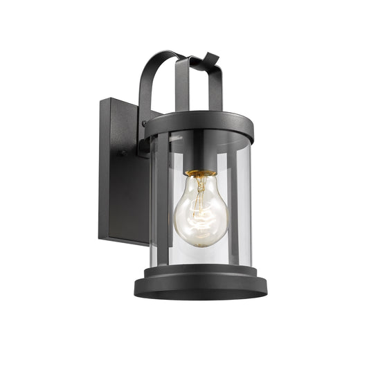 Chloe Lighting CH2S089BK11-OD1 Kash Transitional 1 Light Textured Blac