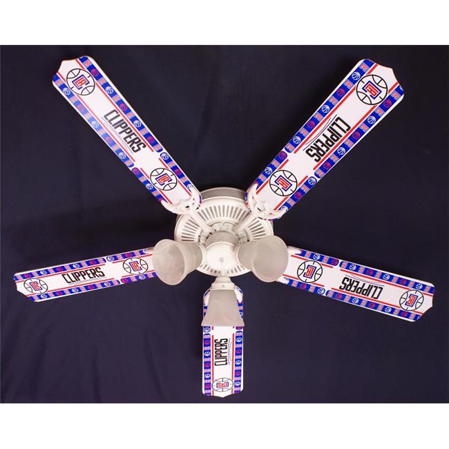 Ceiling Fan Designers 52FAN-NBA-CLIP 52 in. NBA Los Angeles Clippers B