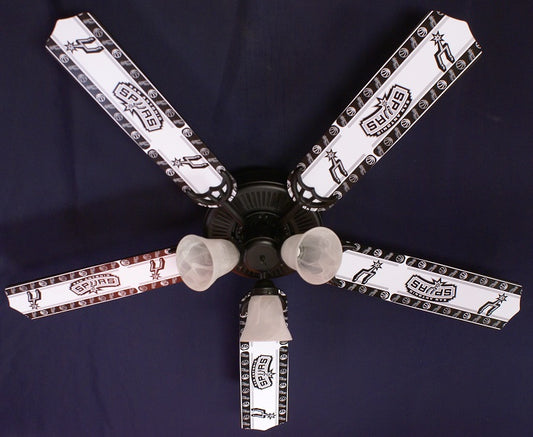 Ceiling Fan Designers 52FAN-NBA-SPUR 52 in. NBA San Antonio Spurs Bask